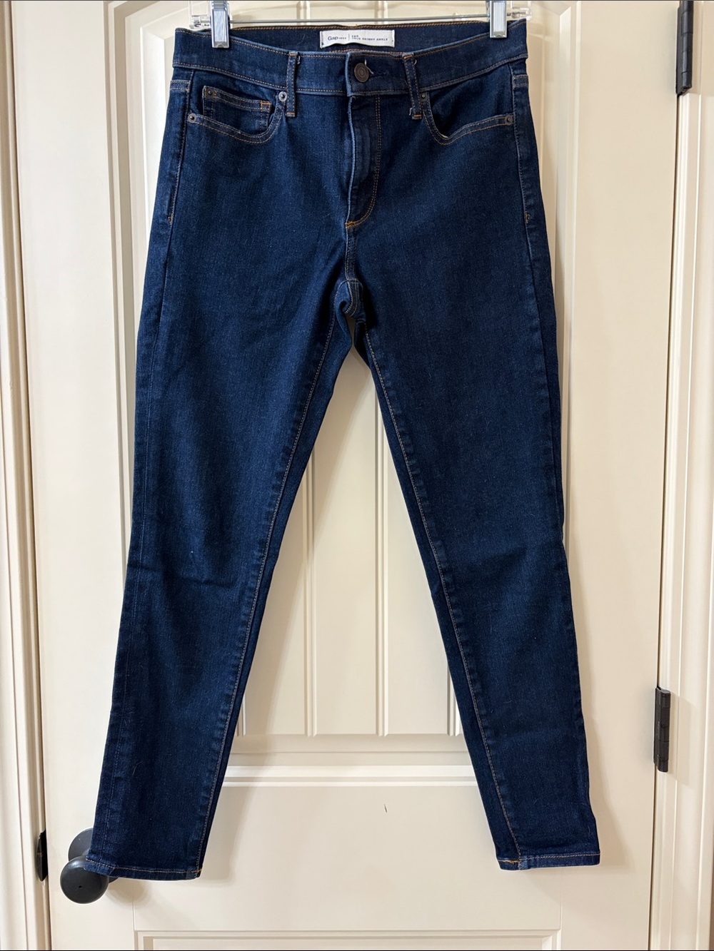 Dark Blue GAP Women's Slim Jeans